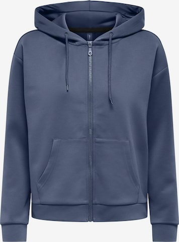 ONLY PLAY Sportssweatjakke i blå: forside