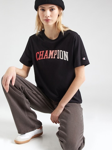 Champion Authentic Athletic Apparel Tričko – černá