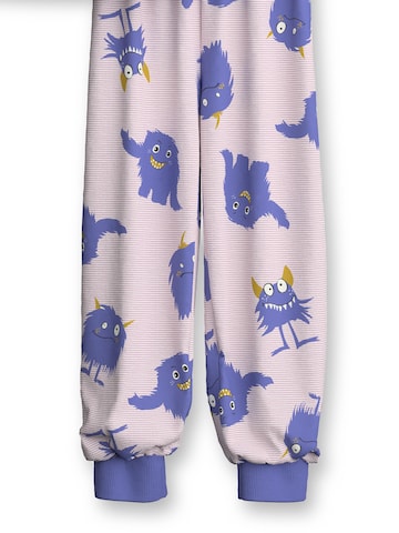 CALIDA Pajamas 'Toddlers Monsters' in Blue