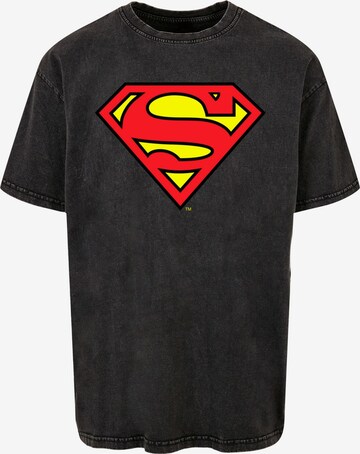 T-Shirt 'DC Originals - Superman Shield' ABSOLUTE CULT en noir : devant