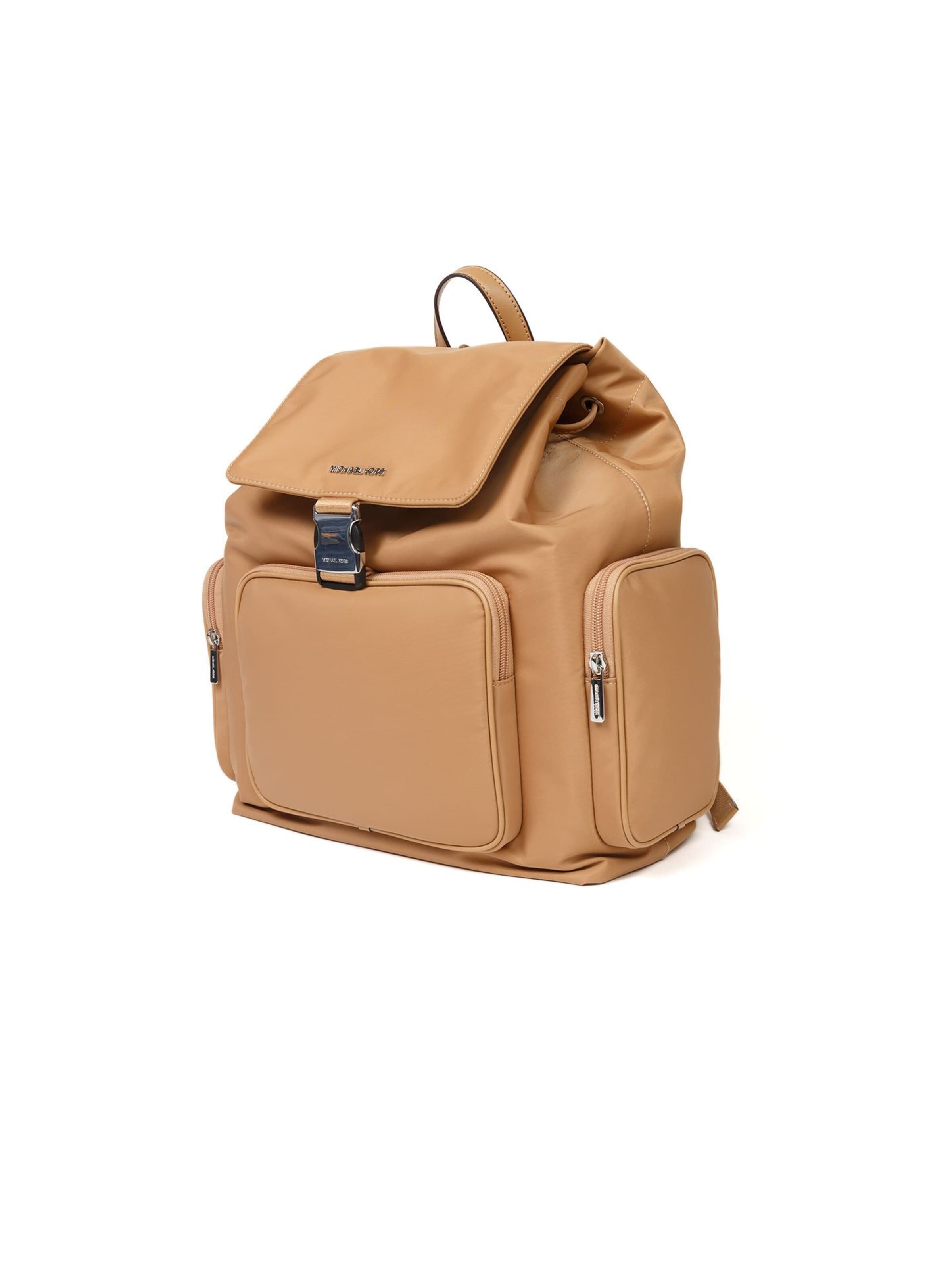 Borsa a mano 'Khai Large Flap Cargo Backpack' di Michael Kors in marrone