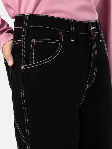 DICKIES Lużny krój Jeansy w kolorze czarny
