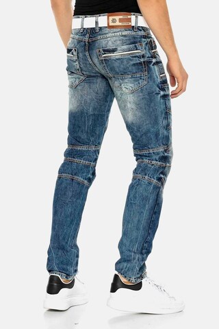 CIPO & BAXX Tapered Jeans in Blauw