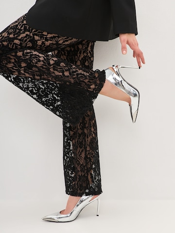 CESARE GASPARI Slingback pumps in Silver