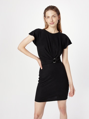 Rochie 'Inga' de la ABOUT YOU pe negru: față