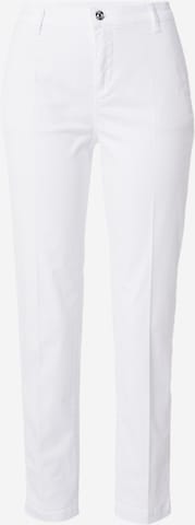 MAC Παντελόνι τσίνο 'Summer Spririt' σε λευκό: μπροστά