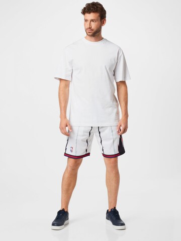 Mitchell & Ness Regular Pants 'Toronto Raptors - Swingman' in White