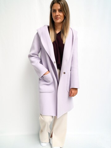 Funk since 1776 Between-Seasons Coat in Purple