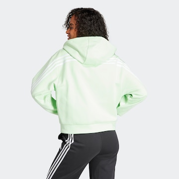 ADIDAS SPORTSWEAR Athletic Zip-Up Hoodie in Green