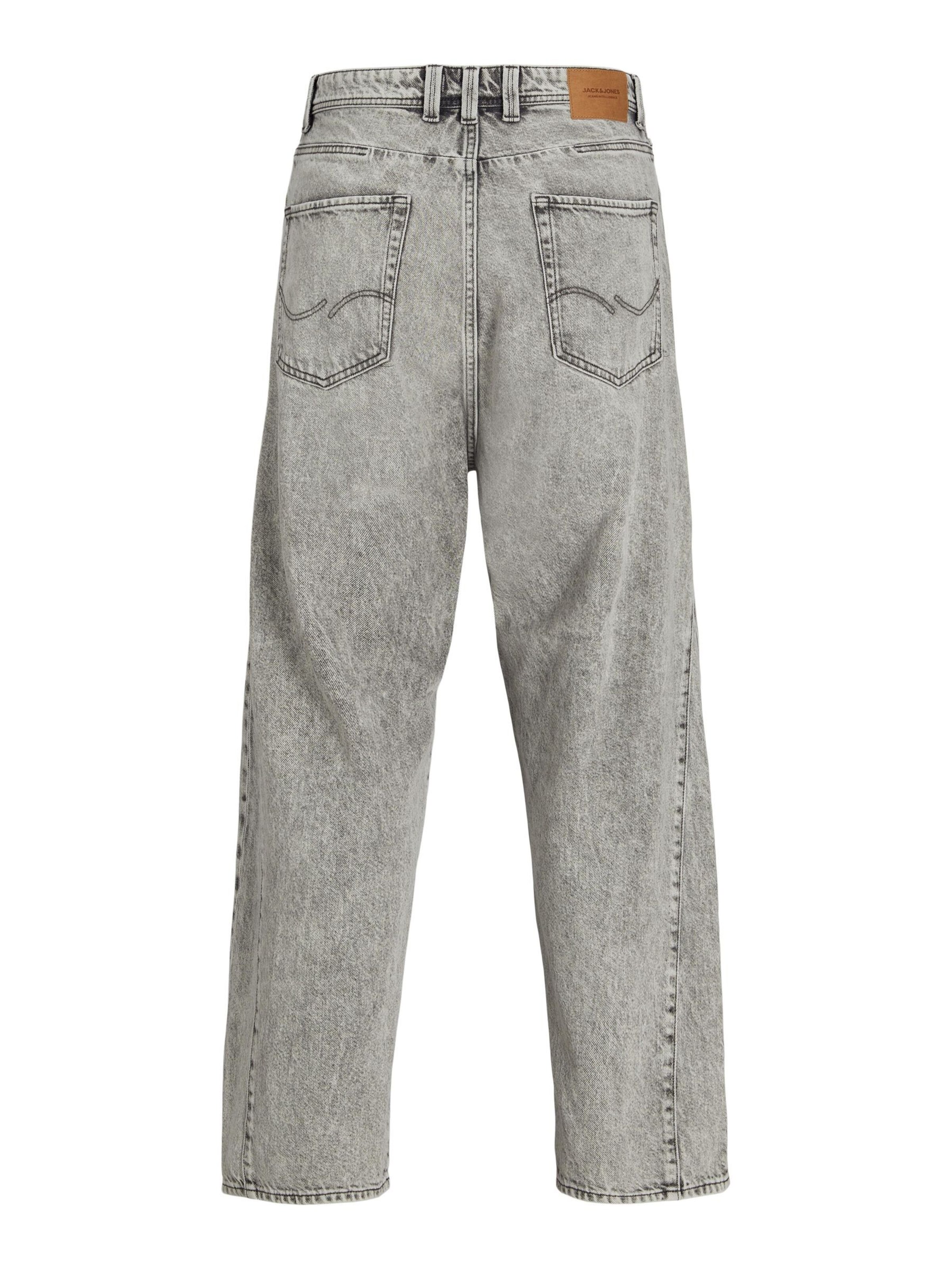 JACK & JONES Baggy Jeans 'JJIron JJMason' in Grau