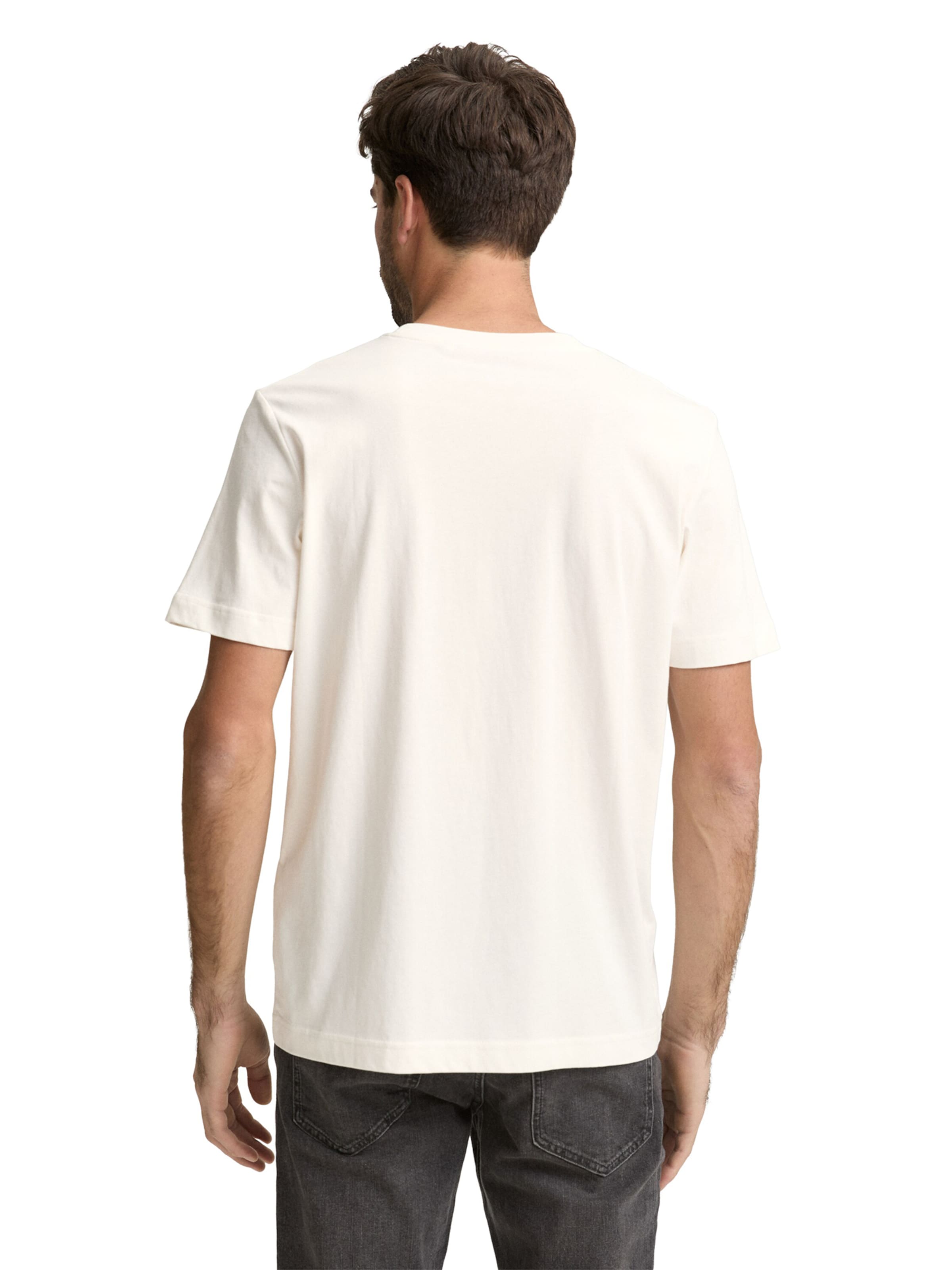 TOM TAILOR - Camiseta en blanco