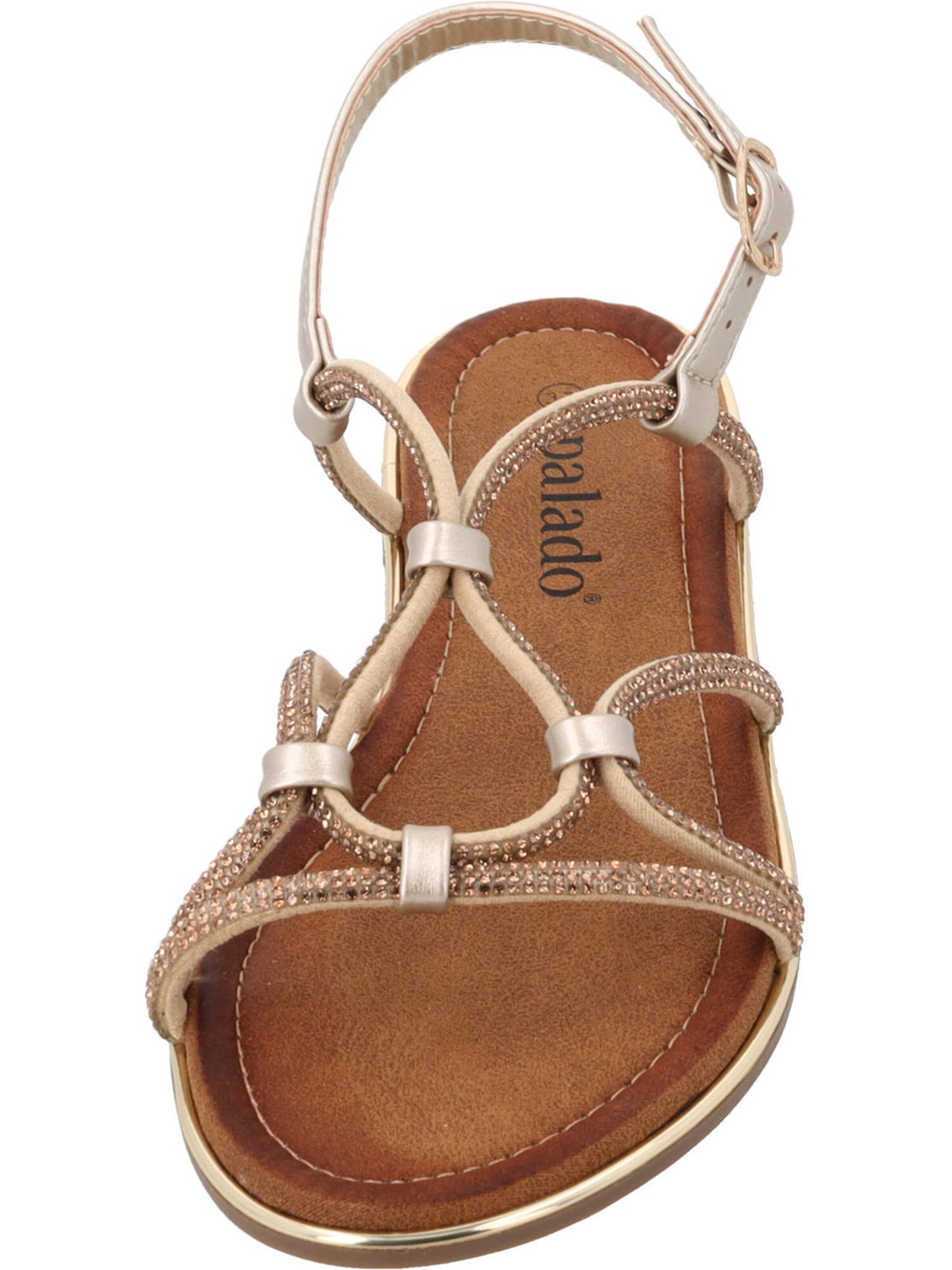 Palado Riemensandale 'Arcanil' in Gold