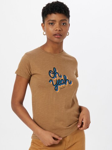 Wemoto - Camiseta 'YEAH' en verde: frente