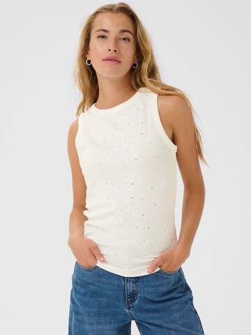 Haut 'KAcarna' Kaffe en blanc : devant