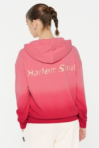Harlem Soul CAN-NES Hoodie Dip Dyed in Rot: Vorderseite