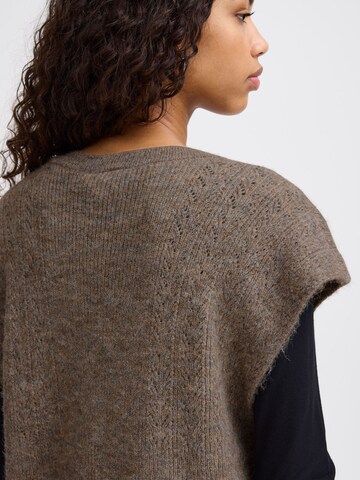 ICHI Sweater 'KAMARA WA3' in Brown