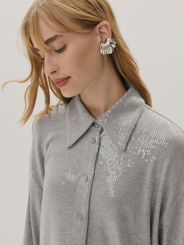 Loosefit Pantalon 'SEQUINS' KAVAZI en gris