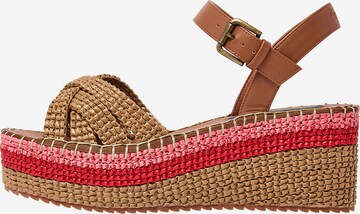 Pepe Jeans Sandals 'WITNEY' in Brown: front