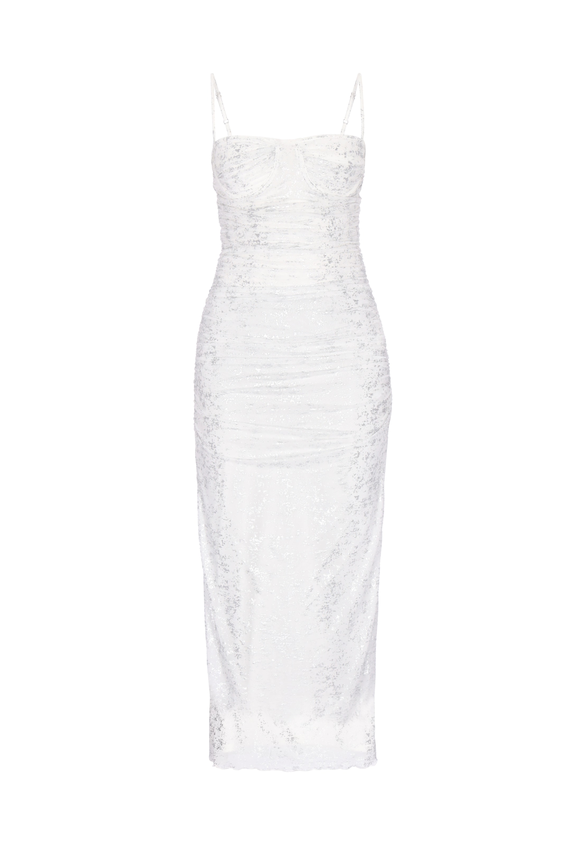 faina Kleid in Weiß: Vorderseite