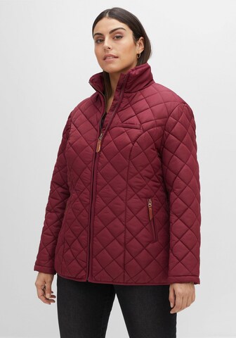 SHEEGO Between-Season Jacket in Red: front