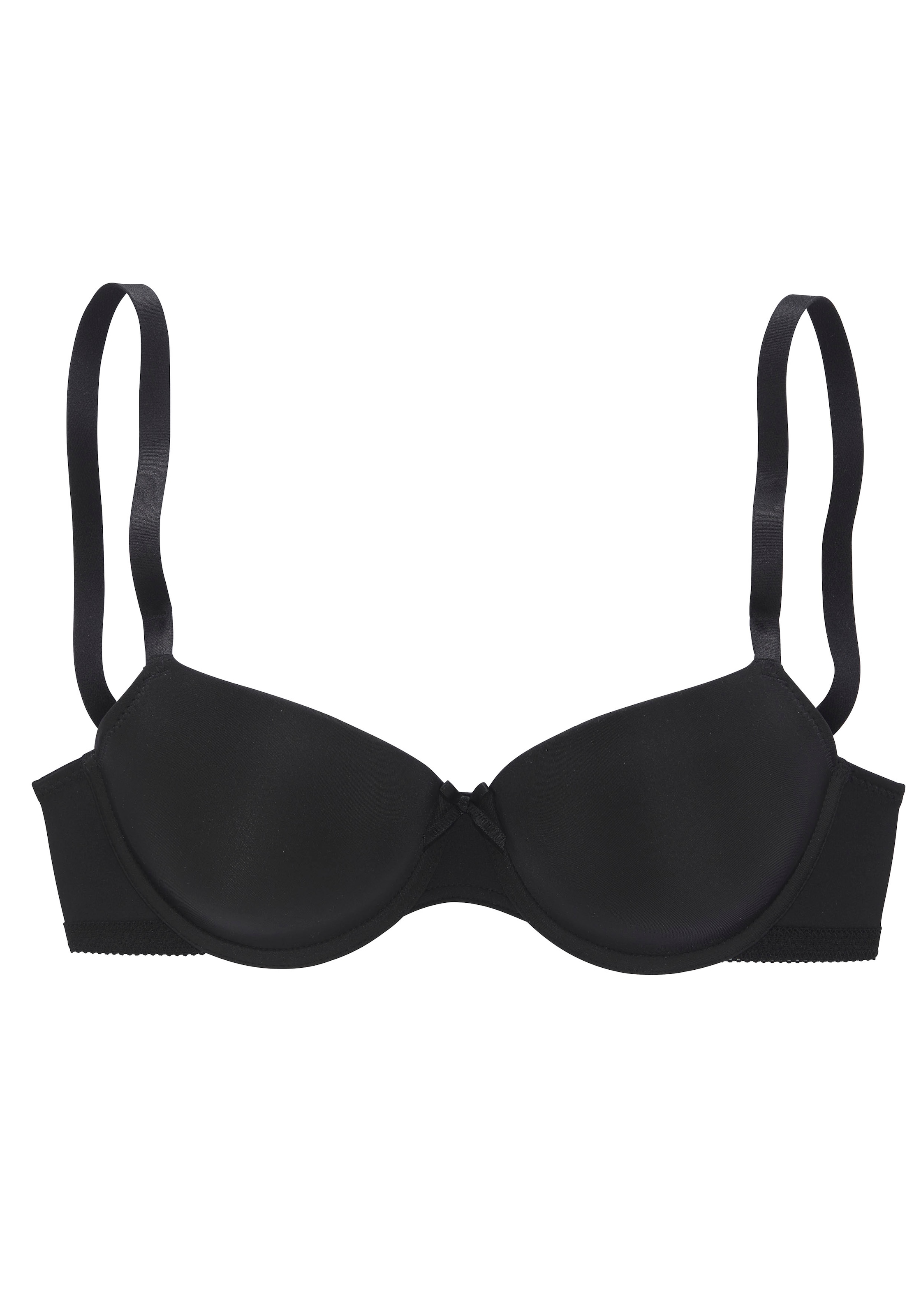 s.Oliver Сутиен балконет Сутиен в черно: отпред