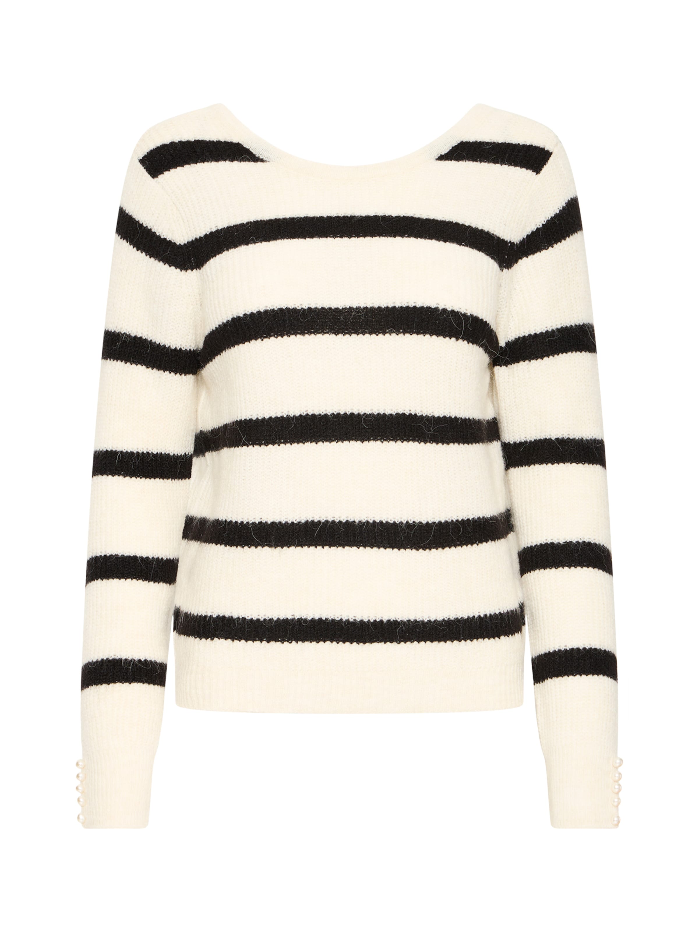 ICHI Pullover 'IHKAMARA' in Weiß: Vorderseite