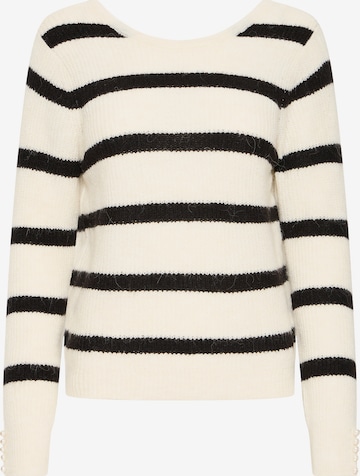 balta ICHI Megztinis 'IHKAMARA': priekis