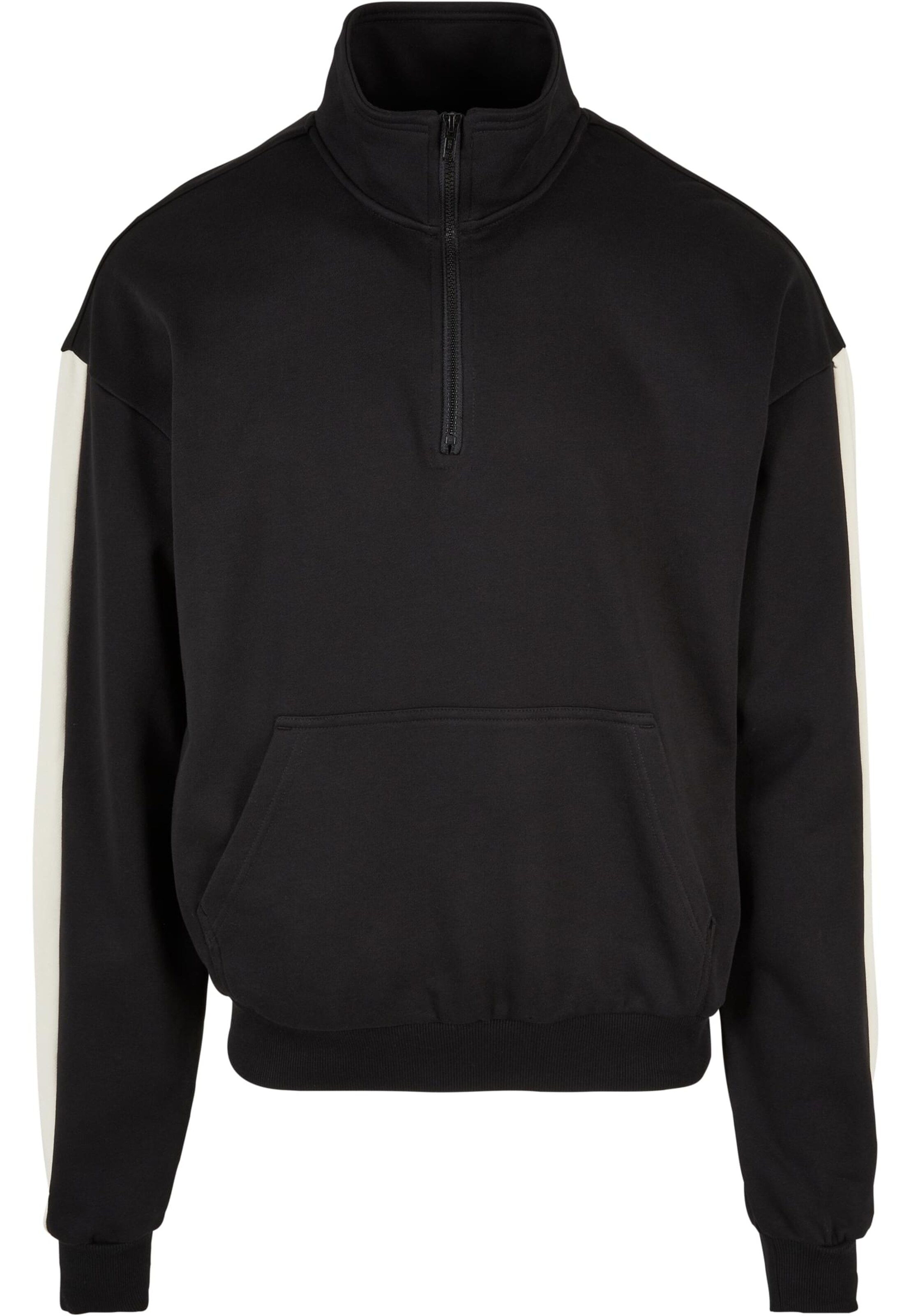 Sweat-shirt Urban Classics en noir : devant