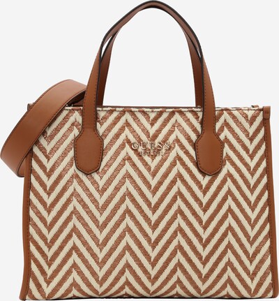 Borsa a mano 'SILVANA 2' GUESS di colore beige / cognac, Visualizzazione prodotti