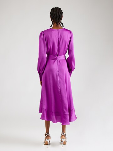 Robe de cocktail SWING en violet