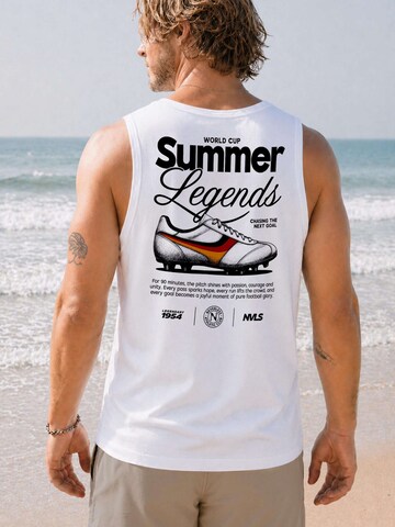 Neverless Shirt 'Soccer Summer Legends' in White