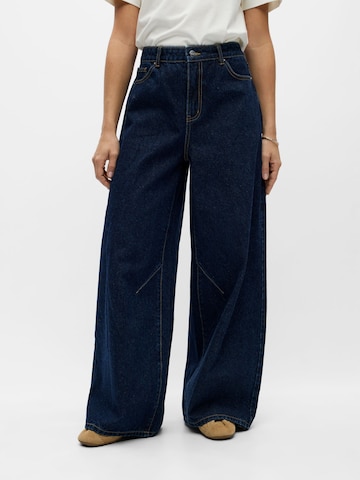 OBJECT Wide leg Jeans in Blue: front