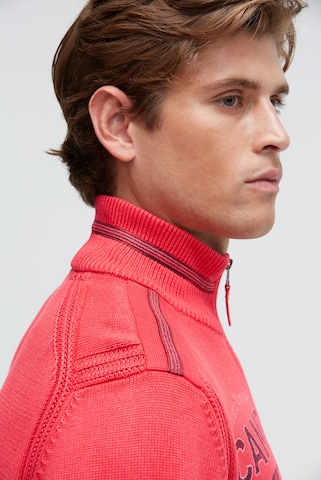 CAMP DAVID Sweater in Red