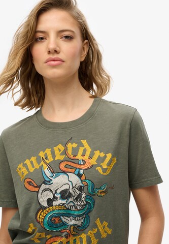 Superdry Shirt in Groen