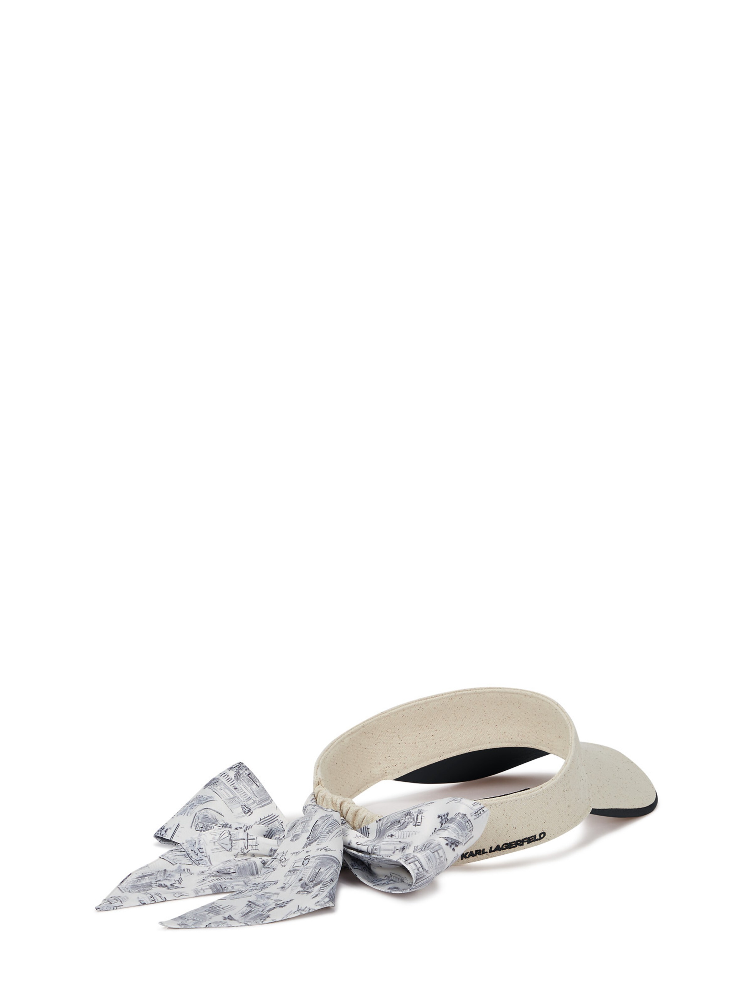 Cappello da baseball 'KL x Jorge Parra' di Karl Lagerfeld in beige
