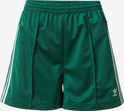 ADIDAS ORIGINALS Shorts 'FIREBIRD' in dunkelgrün / weiß, Produktansicht