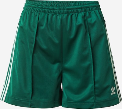 Pantaloni 'FIREBIRD' ADIDAS ORIGINALS pe verde închis / alb, Vizualizare produs