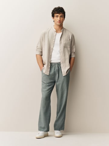 Next Comfort fit Button Up Shirt in Beige