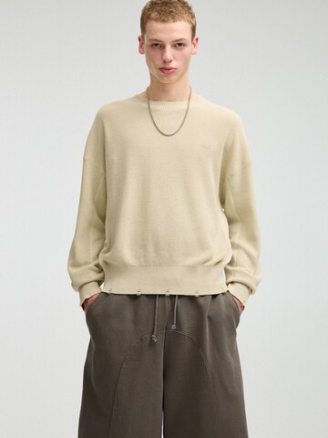 Pull-over 'STWD' Pull&Bear en vert