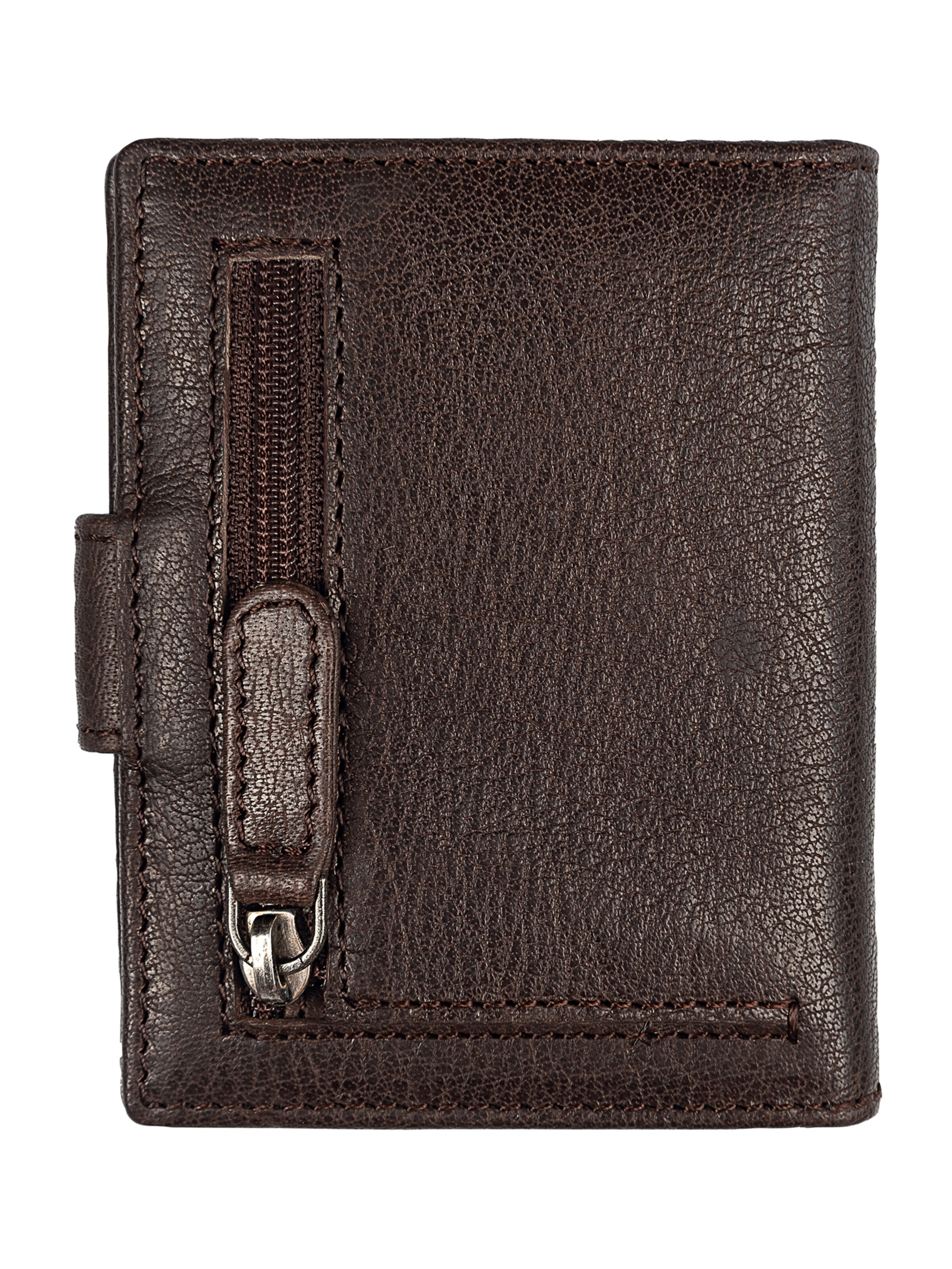 TOM TAILOR Portmonetka 'DEVON' w kolorze brązowy