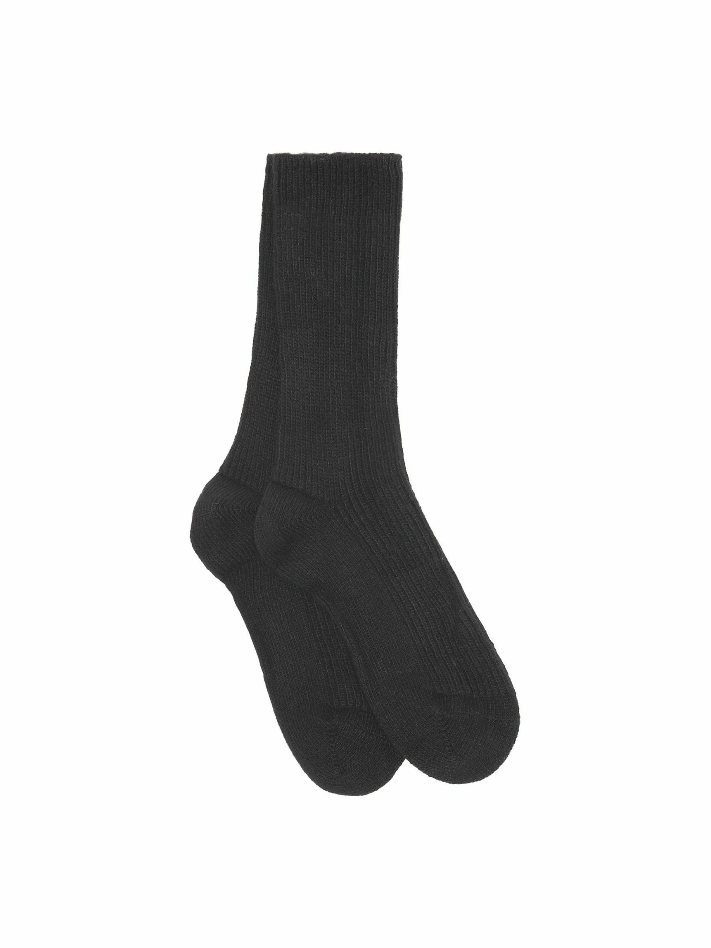 Calzino 'Cassie' di moshi moshi mind in nero: frontale