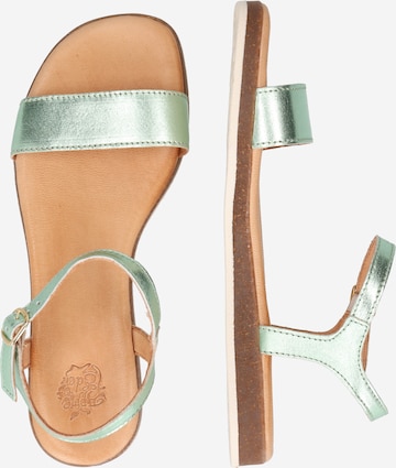 Apple of Eden Strap Sandals 'Isa' in Green