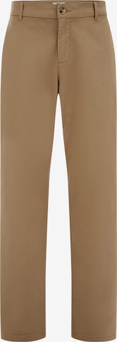 WE Fashionregular Chino hlače - smeđa boja: prednji dio