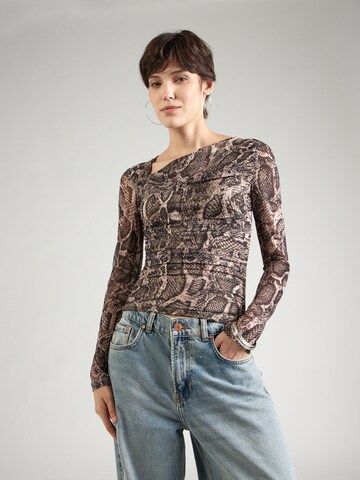 T-shirt 'Bernardette' GUESS en beige : devant