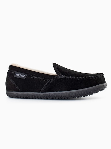 Minnetonka - Mocassins 'Tempe' em preto