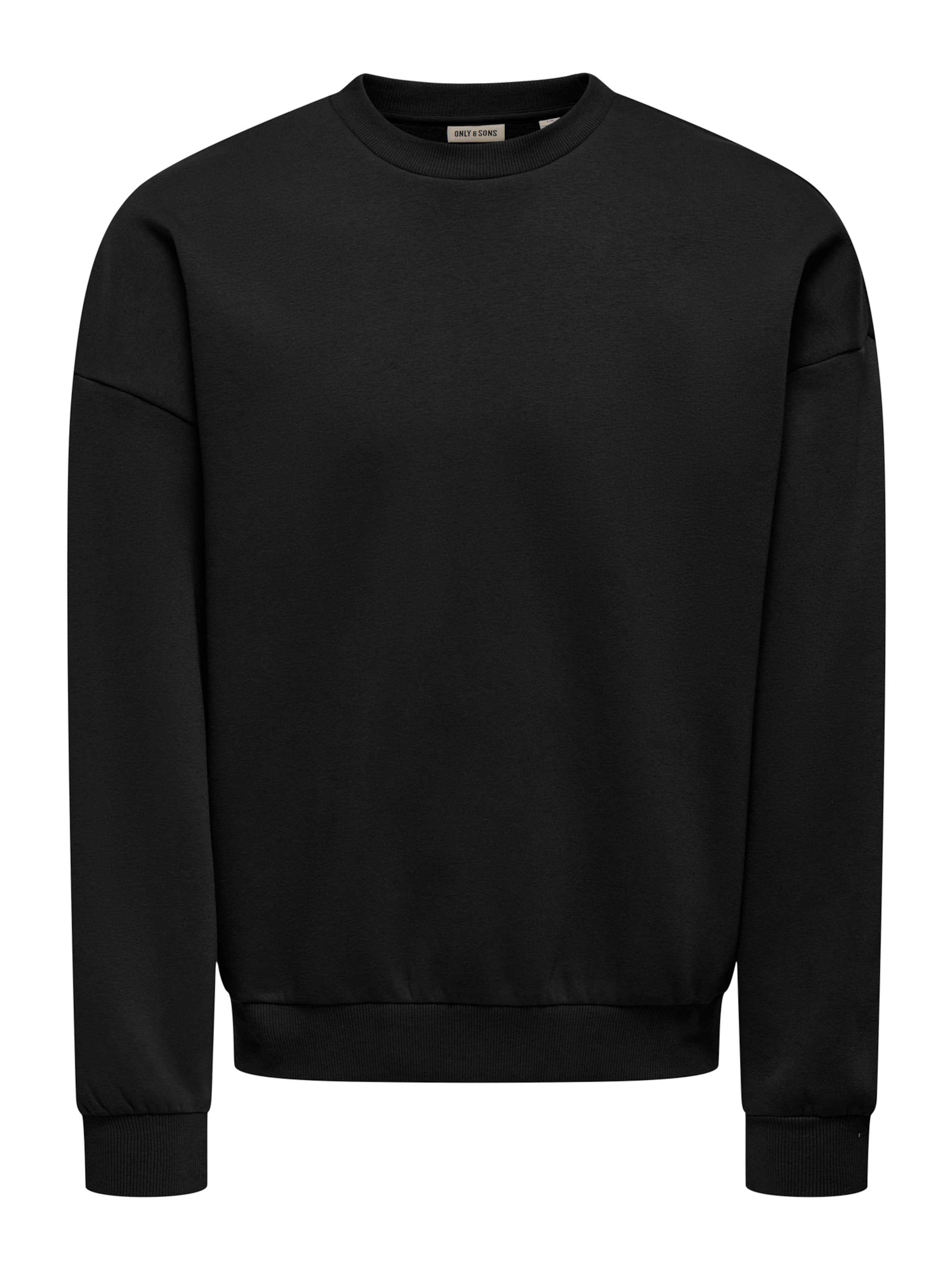 Only & Sons Sweatshirt 'ONSCeres' in Schwarz: Vorderseite