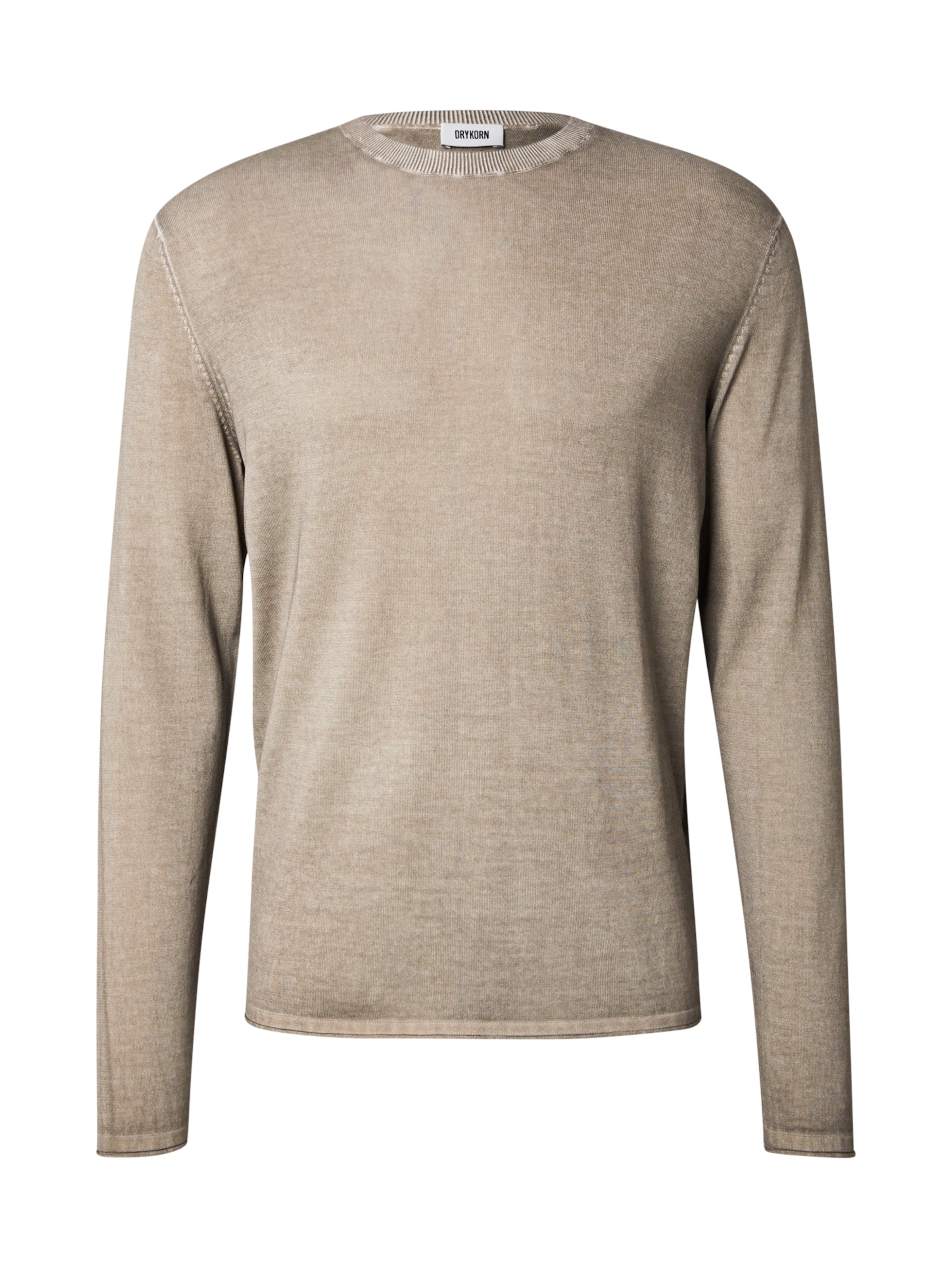 DRYKORN Πουλόβερ 'Leando' σε καφέ: μπροστά