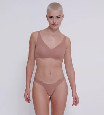 Invisible Soutien-gorge 'Zero Feel' SLOGGI en marron