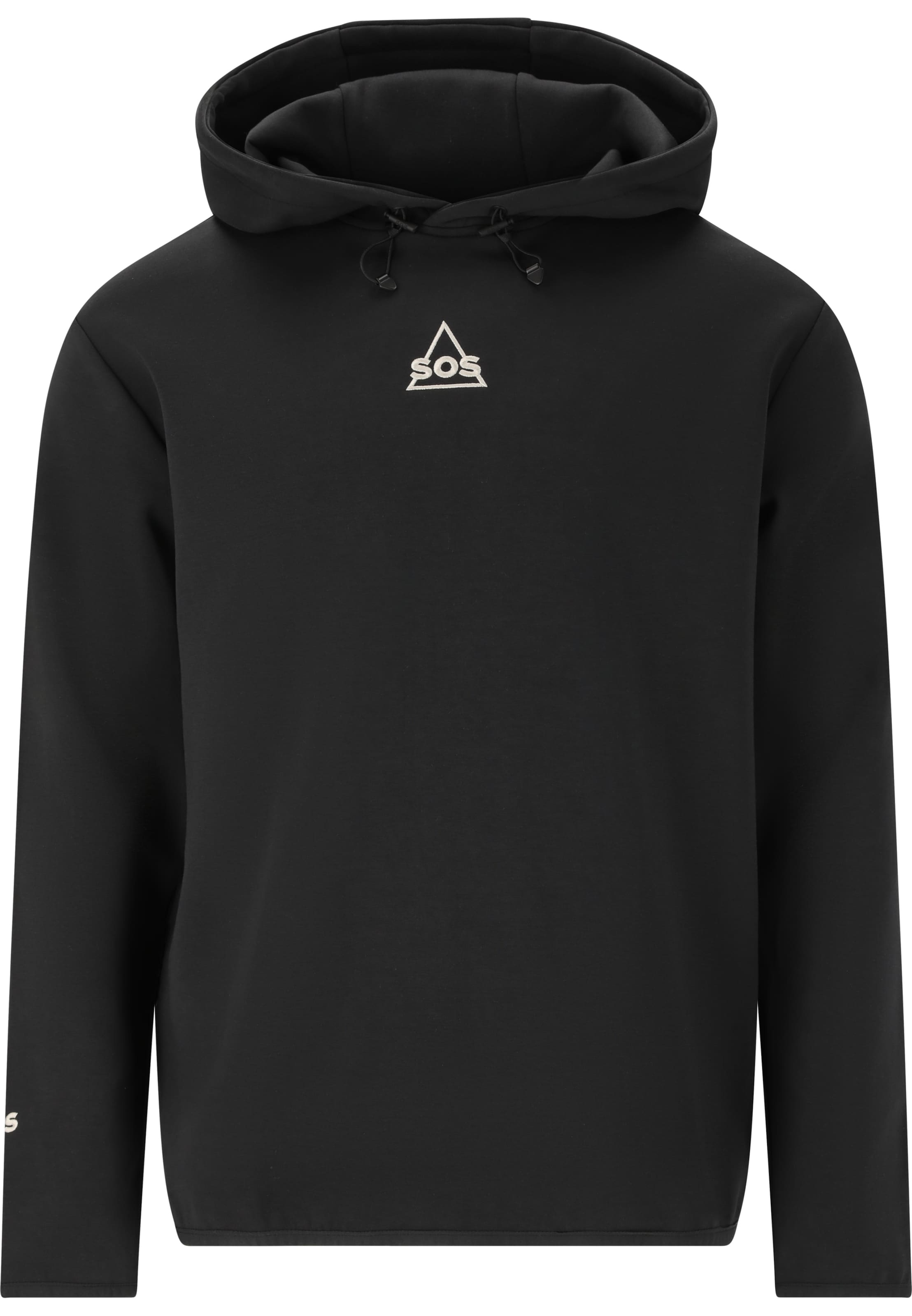 SOS Sweatshirt 'Vail' in Schwarz: Vorderseite