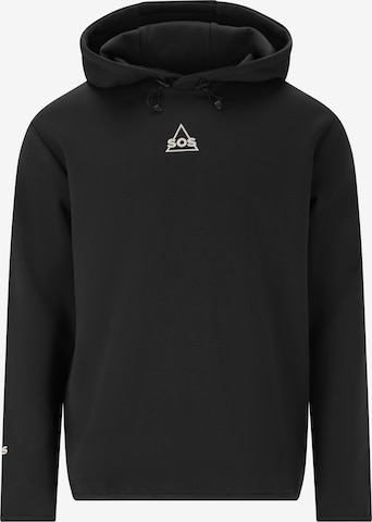 SOS Sweatshirt 'Vail' in Schwarz: Vorderseite